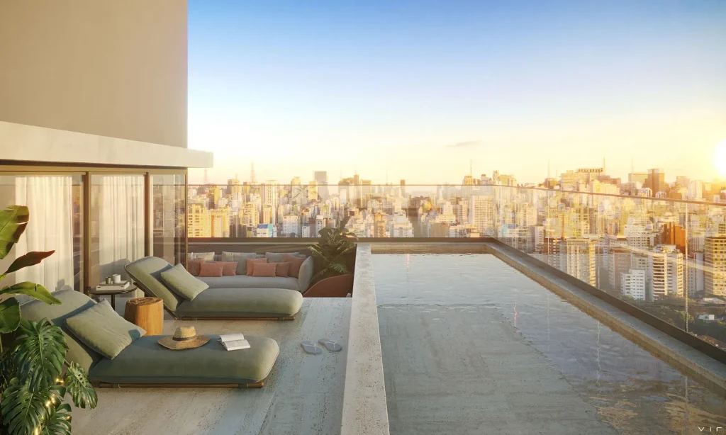 Piscina Triplex - Projeto 3D